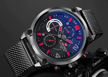 Naviforce Men’s Sleek Chronograph Classic Watch