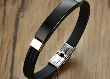 Vnox Personalized Casual Sports ID Bracelet