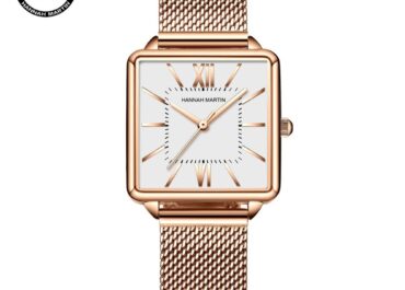 Hannah Martin Ladies Stylish Square Dial Watch